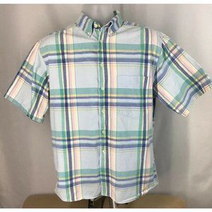 Vintage Levis Polo Short Sleeve stripe multi color Size M